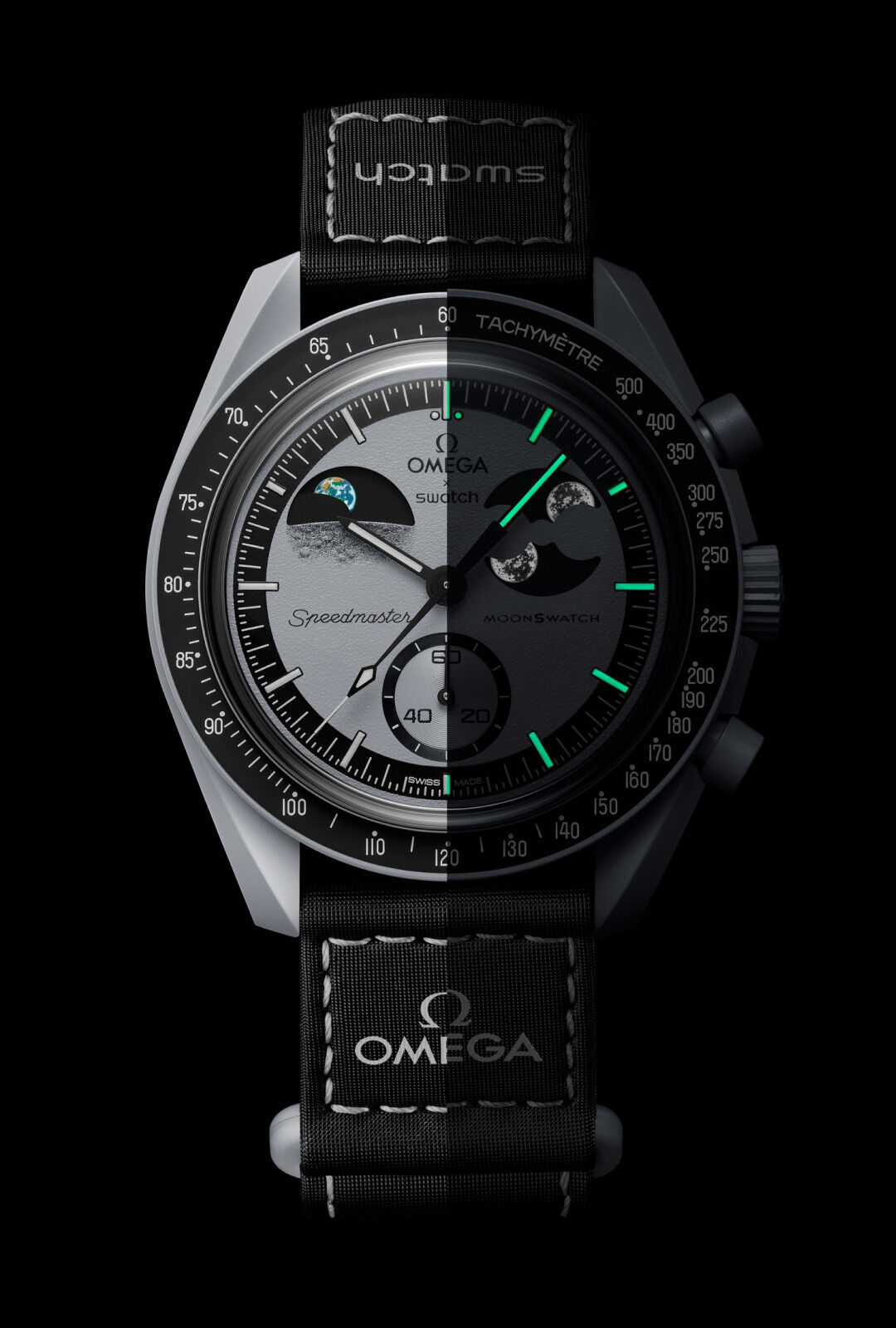 Omega x Swatch MoonSwatch Mission to Earthphase 42 mm
