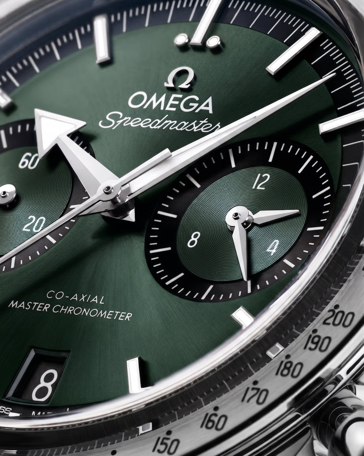 Speedmaster '57 Grøn 40,5mm Læderrem