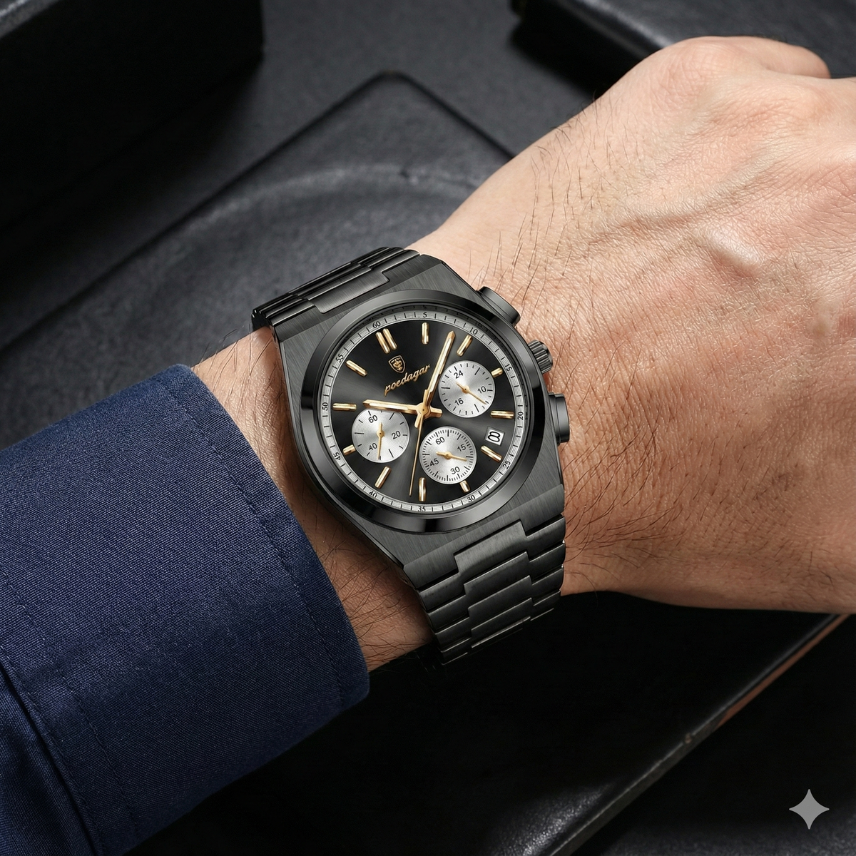 Commander All Black® -kello