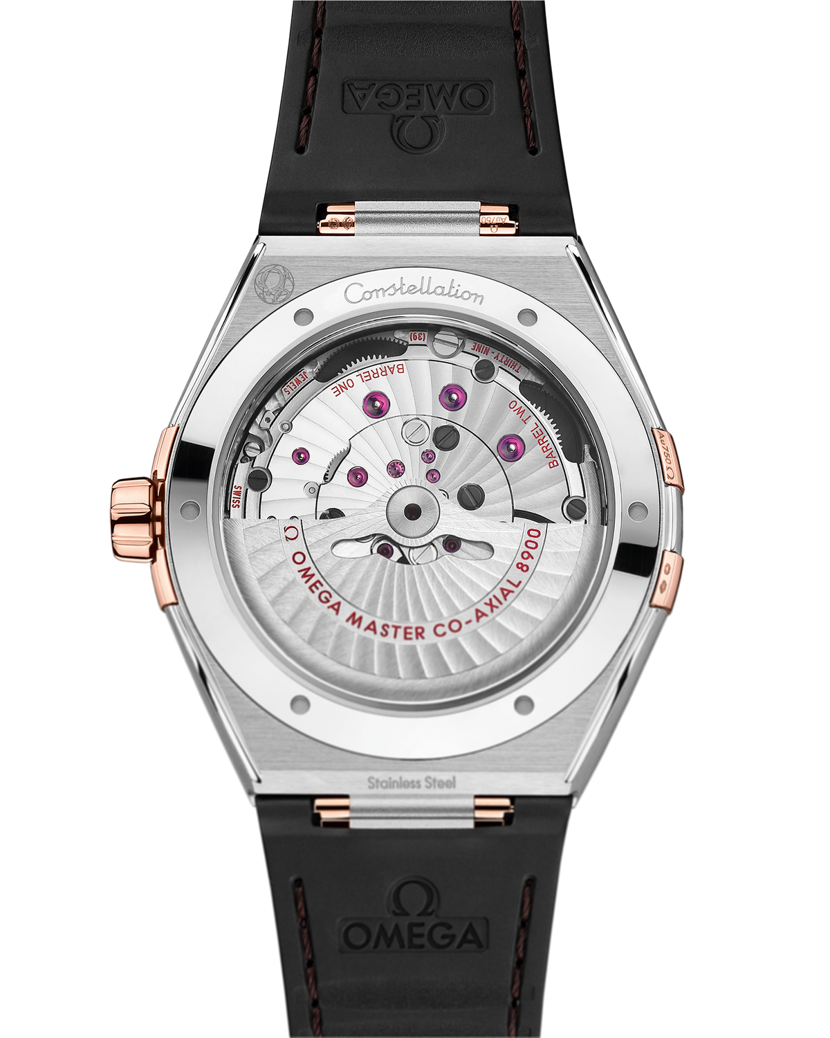 コンステレーション 41mm スチール レザーストラップ