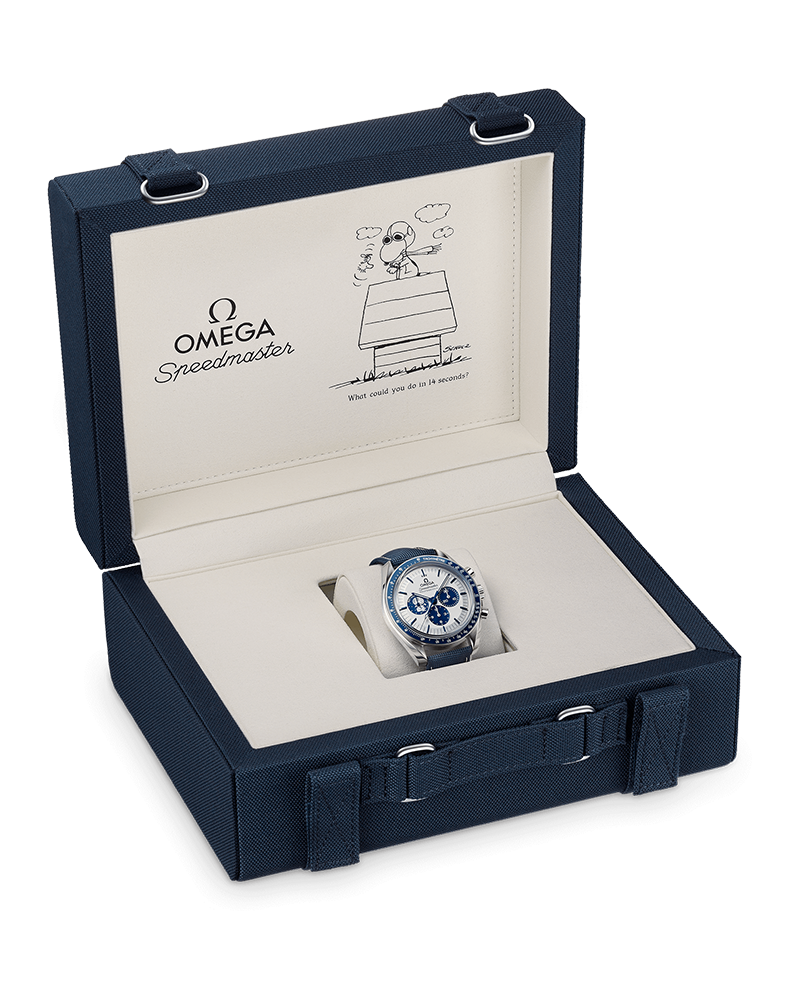 Speedmaster Silver Snoopy Award 50. Yıl Dönümü 42mm – Super Clone | Hızlı Kargo