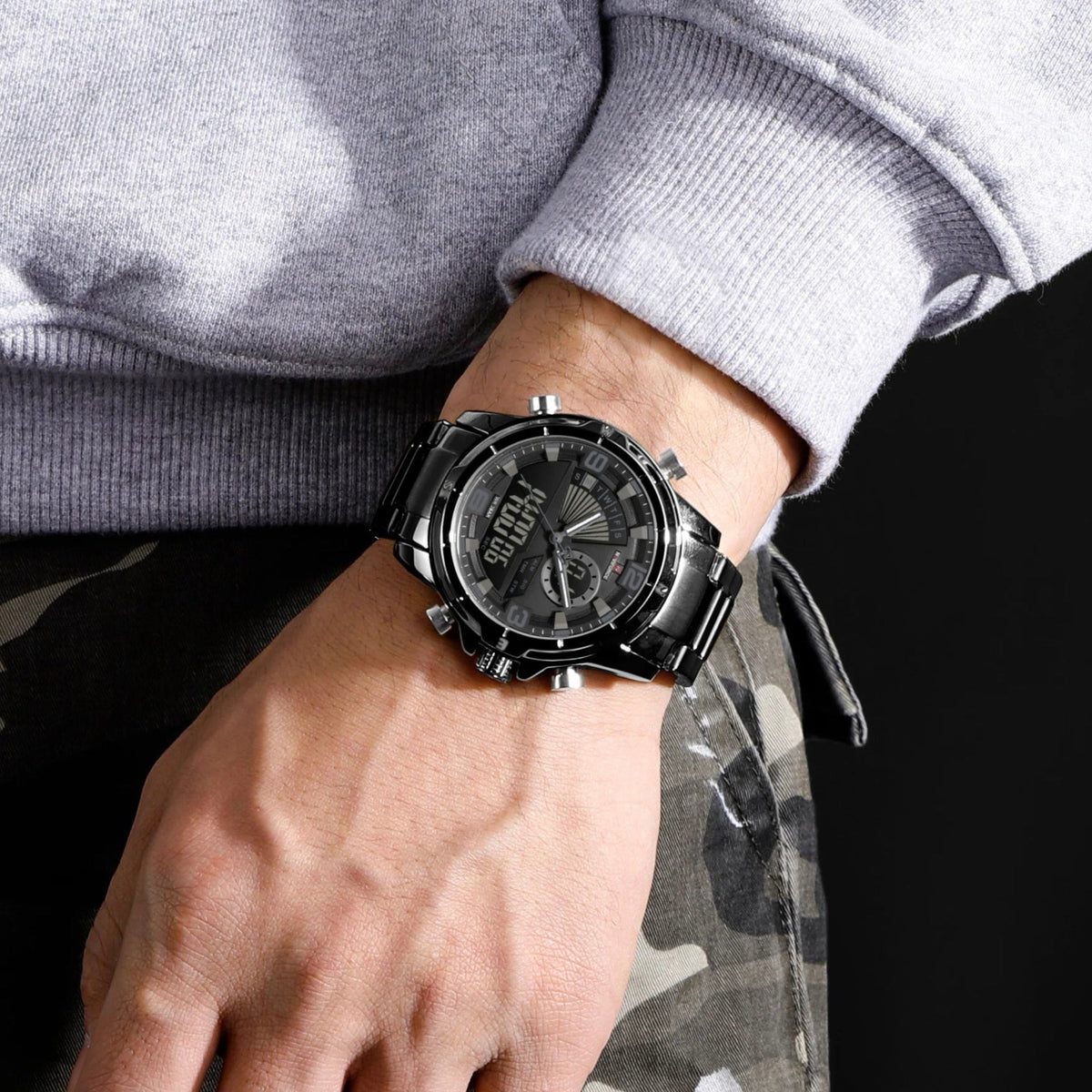 Jam Tangan Cavalier Black