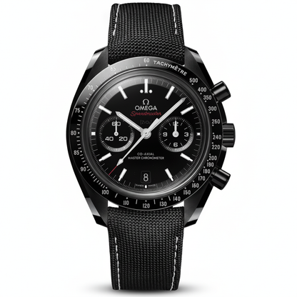 Speedmaster Dark Side of the Moon 44,25mm cu curea din nailon – Ediție Premium