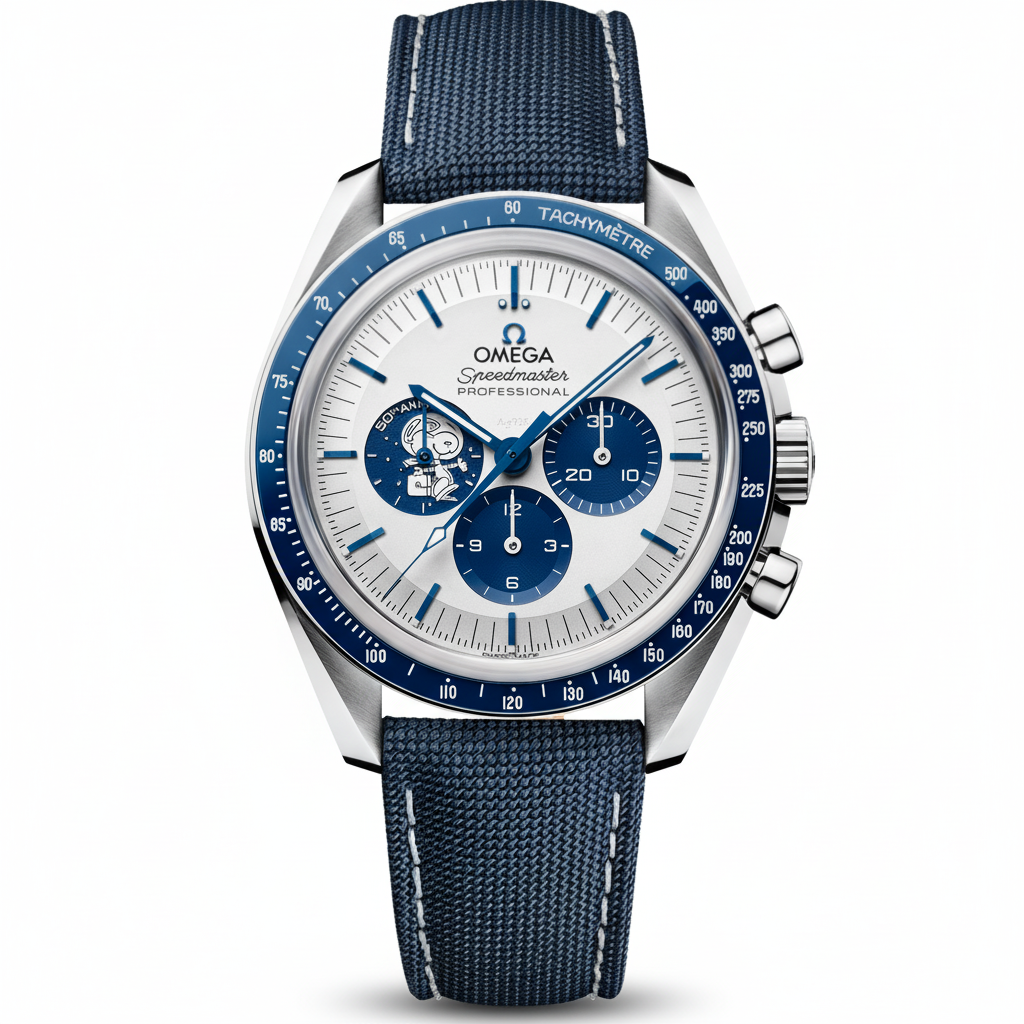 Speedmaster Silver Snoopy Award 50. Yıl Dönümü 42mm – Super Clone | Hızlı Kargo
