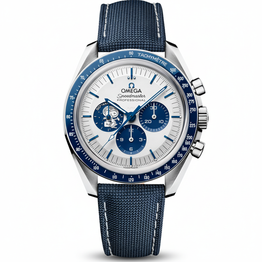 Speedmaster Silver Snoopy Award 50th Anniversary 42mm – Super Clone | Pengiriman Ekspres
