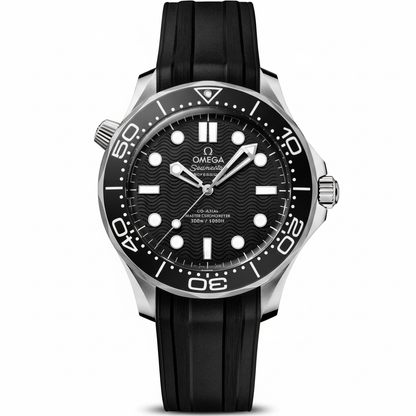 Seamaster Diver 300M 42mm Dây cao su – Đen & Trắng