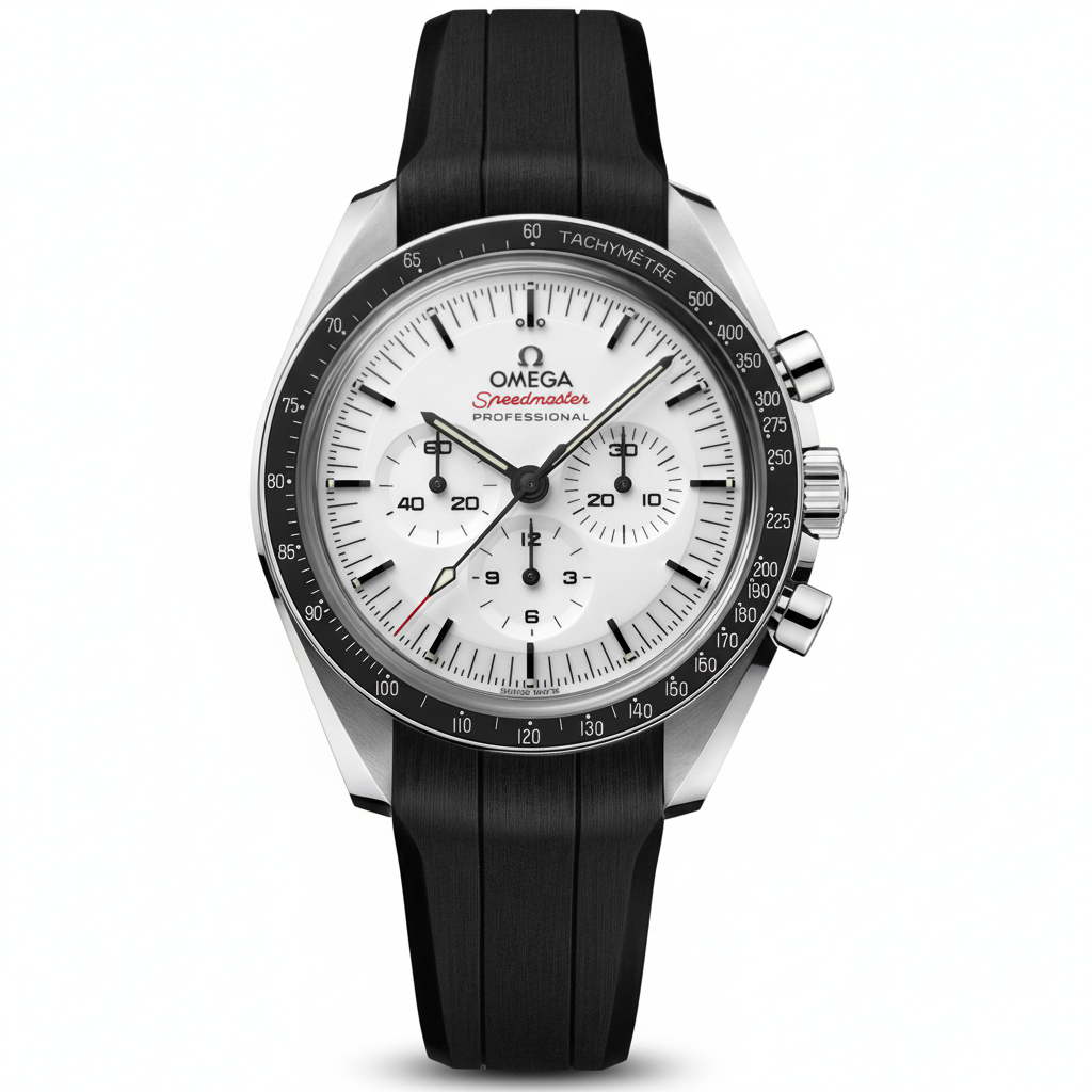 Speedmaster Moonwatch Professional 42mm 橡膠錶帶