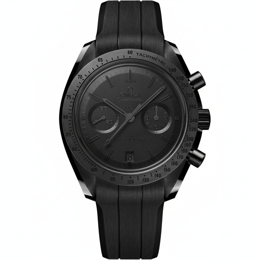 Speedmaster Dark Side of the Moon Hitam 44mm – Edisi Premium
