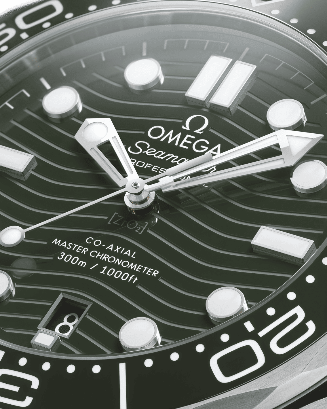 Seamaster Diver 300M Xanh Lá 42mm Dây Cao Su