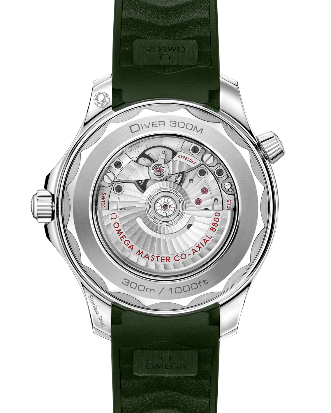 Seamaster Diver 300M Xanh Lá 42mm Dây Cao Su