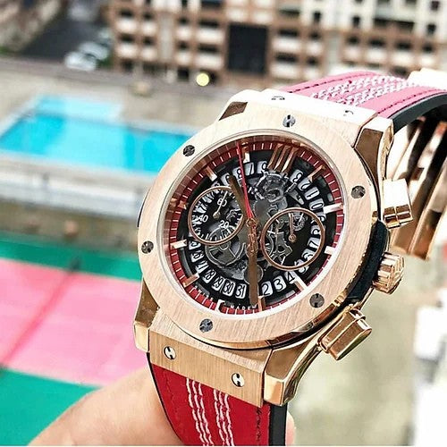 Reloj cronógrafo automático para hombre
