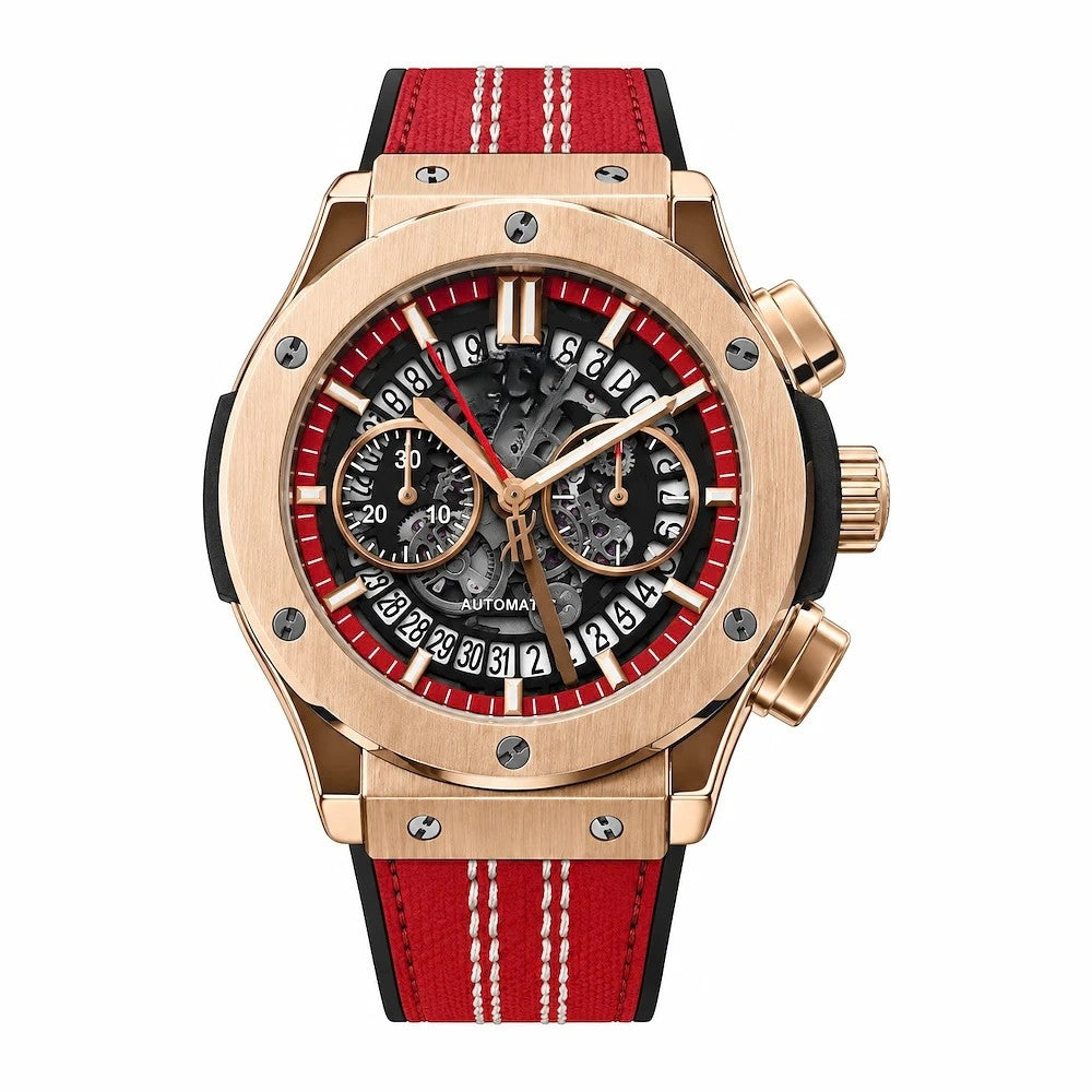 Reloj cronógrafo automático para hombre
