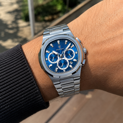 Zegarek Horus® – chronograf ze stali nierdzewnej