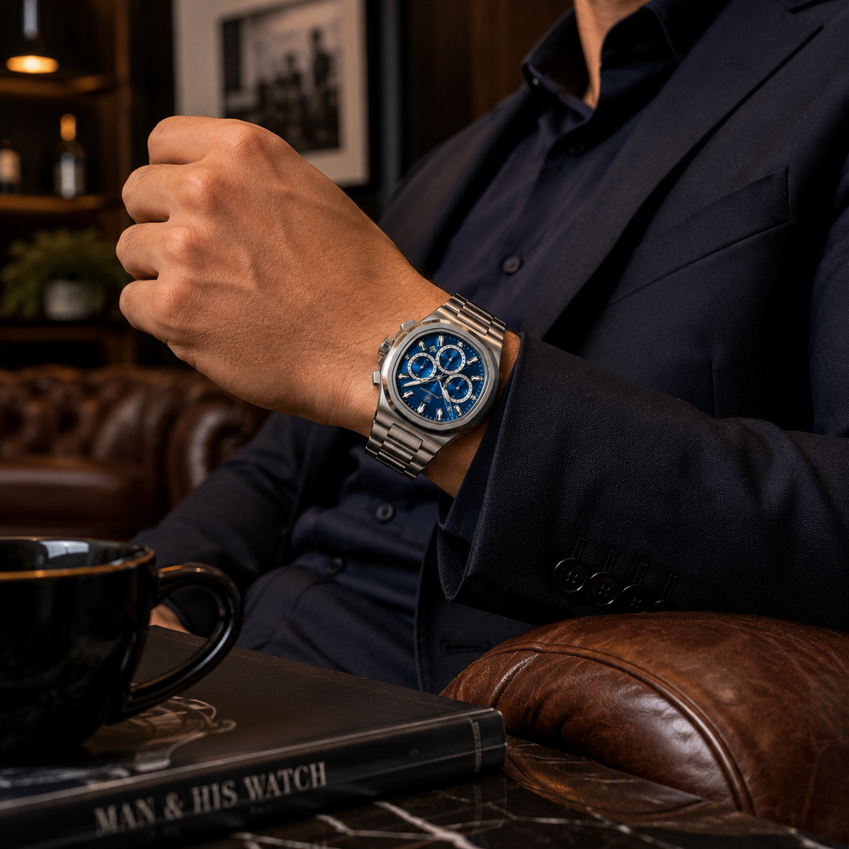 Zegarek Horus® – chronograf ze stali nierdzewnej