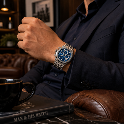 Zegarek Horus® – chronograf ze stali nierdzewnej