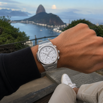 Zegarek Horus® – chronograf ze stali nierdzewnej