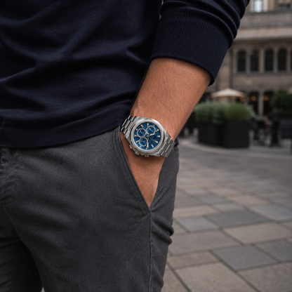 Zegarek Horus® – chronograf ze stali nierdzewnej