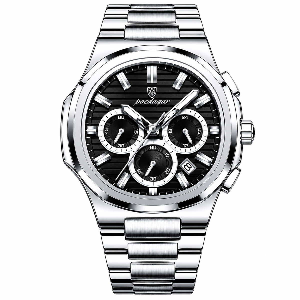 Zegarek Horus® – chronograf ze stali nierdzewnej