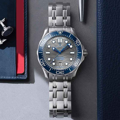 Ceas cu brățară din oțel Design Veracius Blue