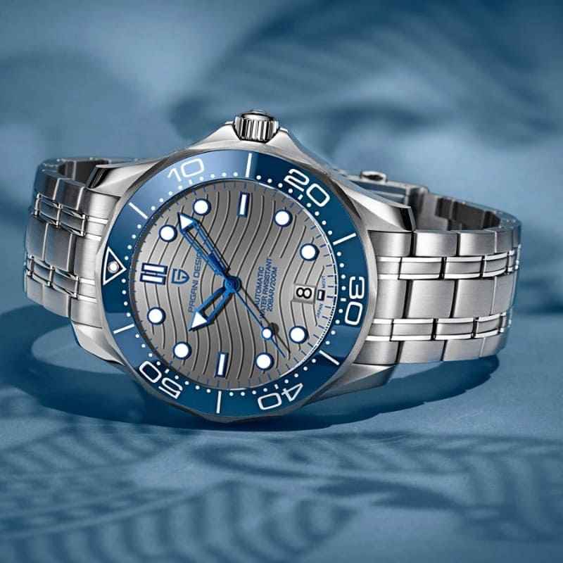 Ceas cu brățară din oțel Design Veracius Blue