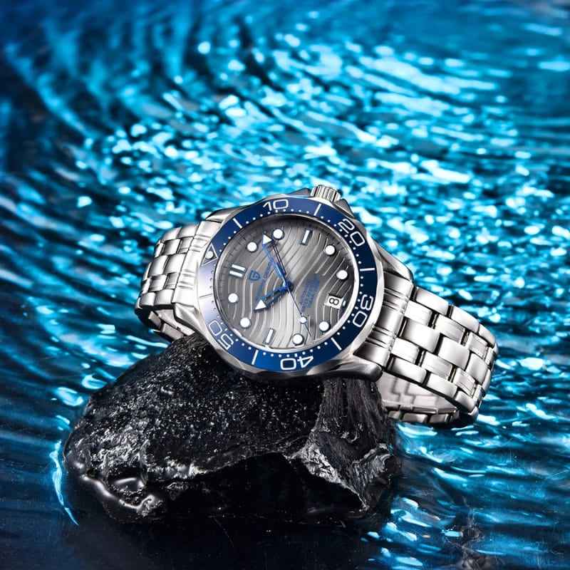 Ceas cu brățară din oțel Design Veracius Blue
