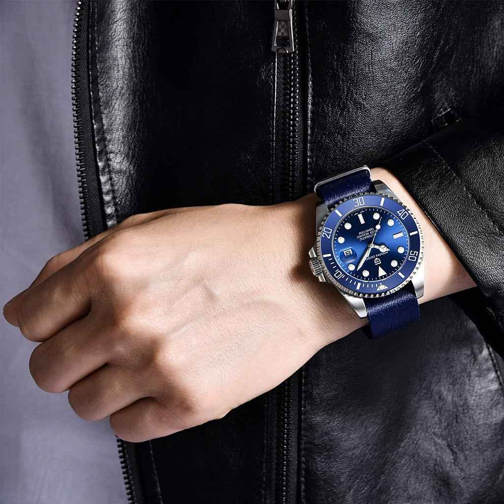 Design Nautilus Blau