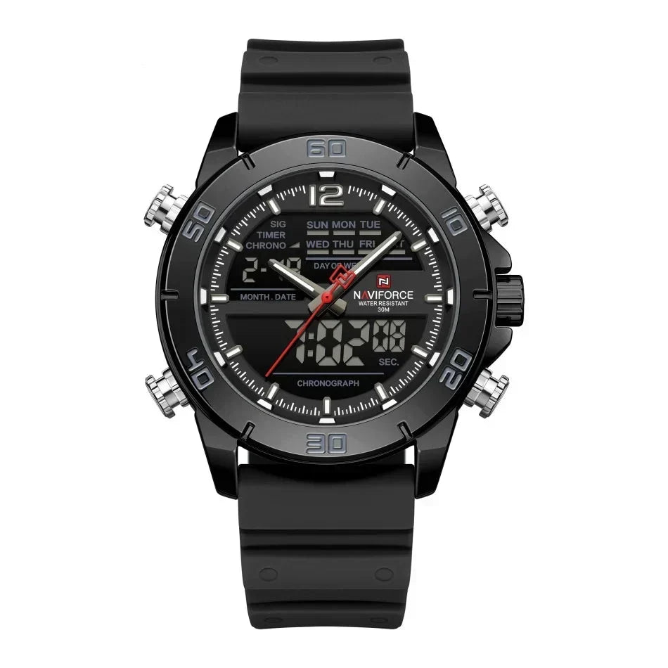 Jam Tangan Olahraga Titan Black