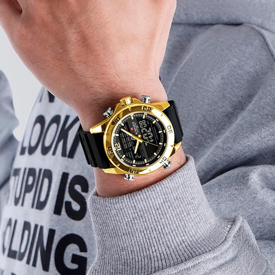 Jam Tangan Sporty Titan Gold