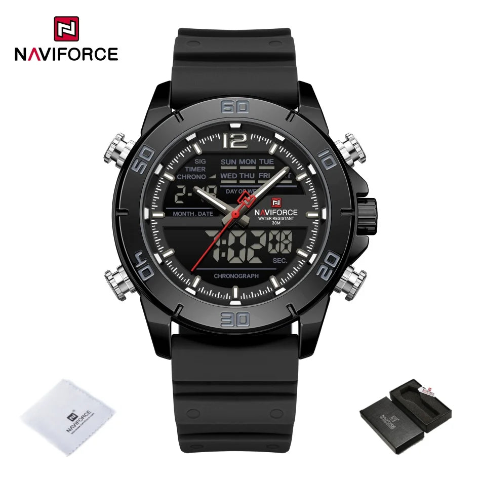 Jam Tangan Olahraga Titan Black