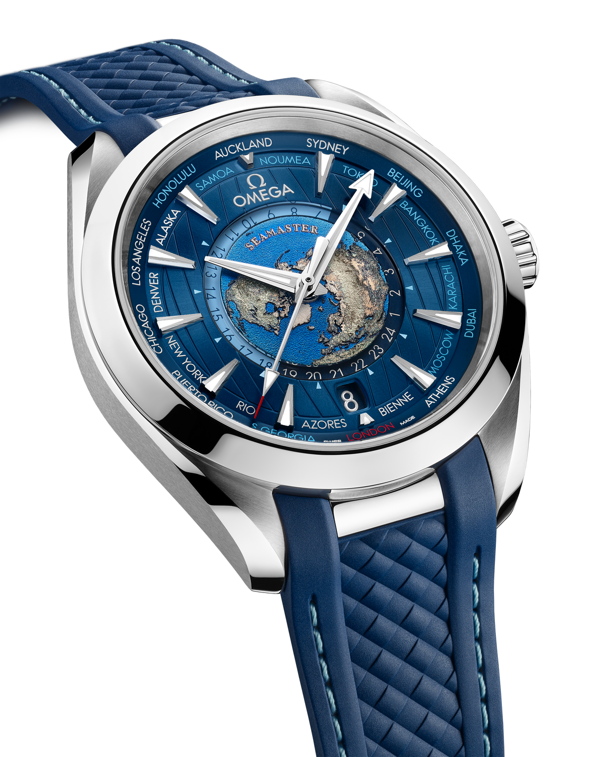 Đồng hồ Seamaster Aqua Terra 150M Worldtimer 43mm