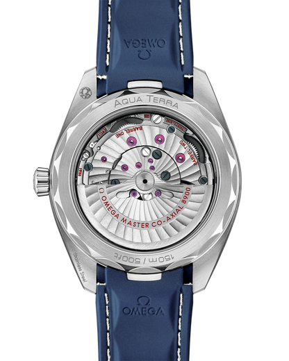 Seamaster Aqua Terra 150M 41mm Dây Đeo Cao Su – Phiên Bản Cao Cấp