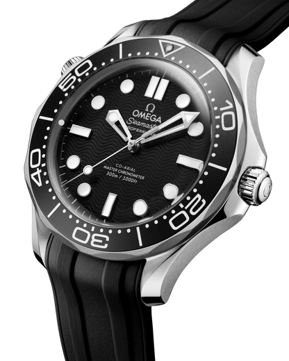 Seamaster Diver 300M 42mm Dây cao su – Đen & Trắng