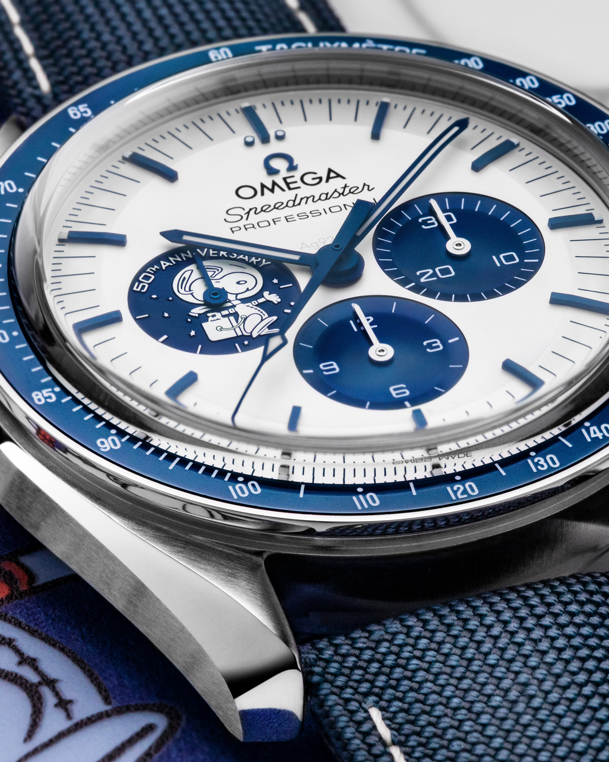 Speedmaster Silver Snoopy Award 50. Yıl Dönümü 42mm – Super Clone | Hızlı Kargo