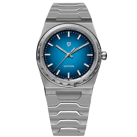 Design Drift Silber Blau
