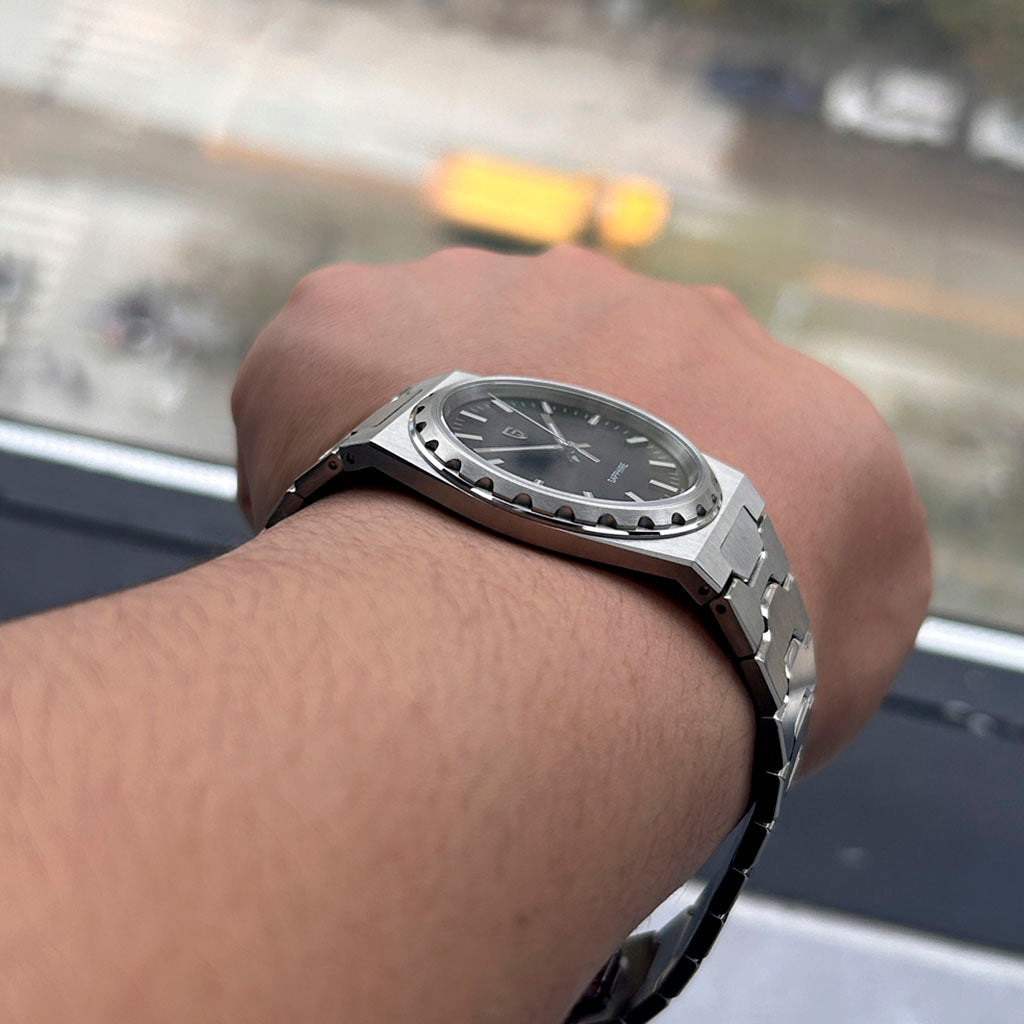 Design Drift Plata Negro