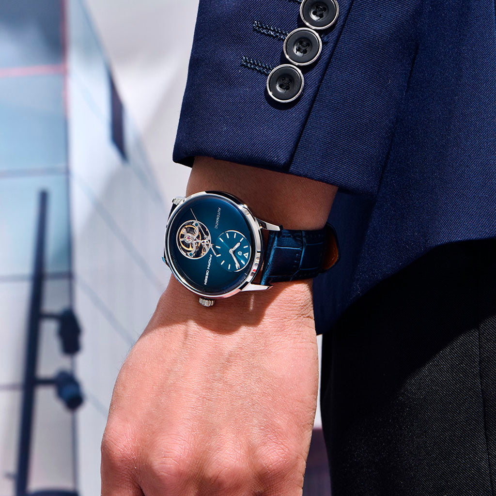 Tasarım Tourbillon Mavi