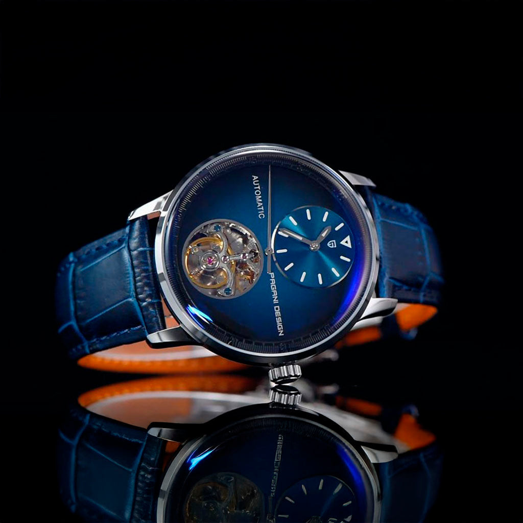 Tasarım Tourbillon Mavi