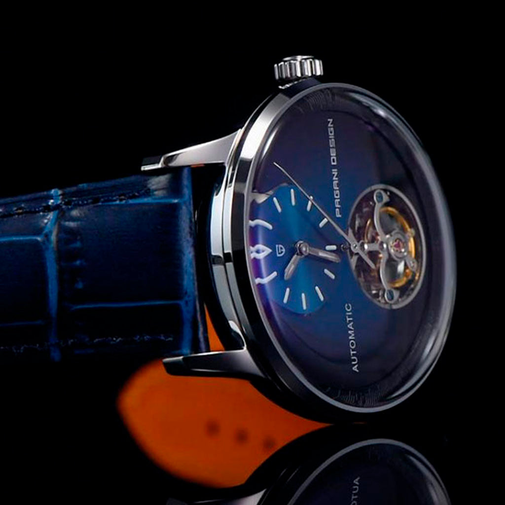 Tasarım Tourbillon Mavi