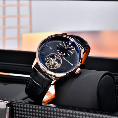 Design Tourbillon Vàng Đen