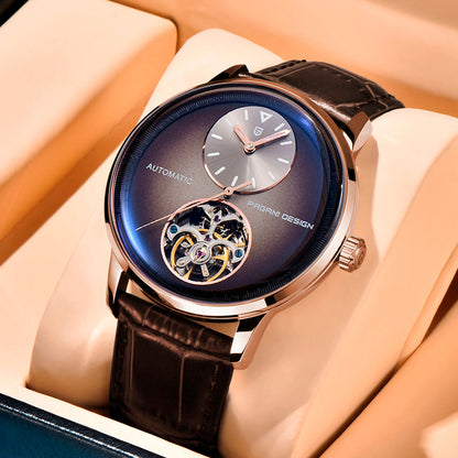 Design Tourbillon Vàng Nâu