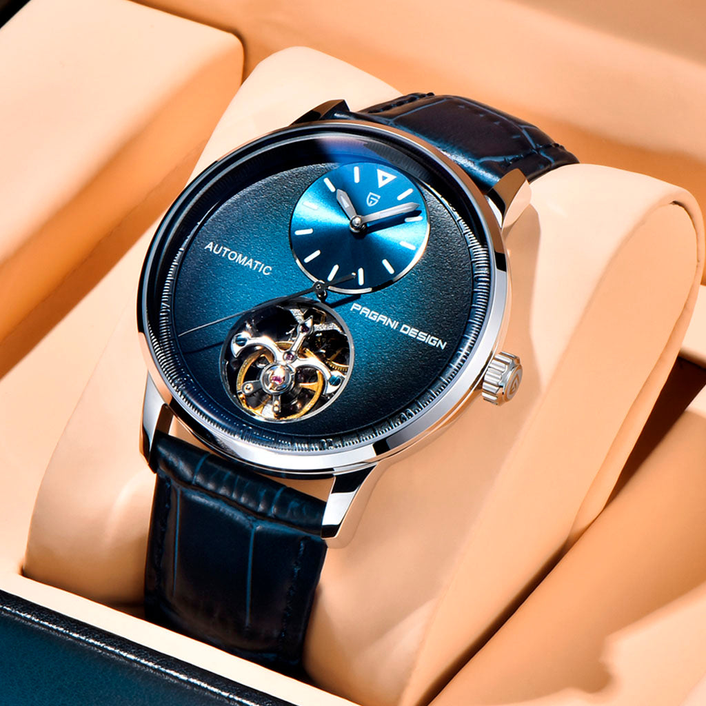 Tasarım Tourbillon Mavi